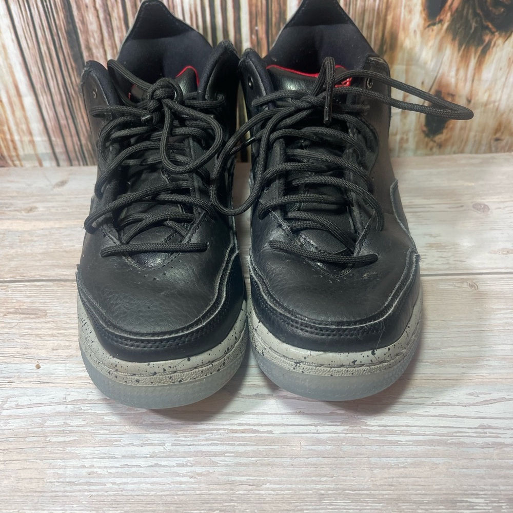 Nike Jordan Courtside 23 GS Sz 5Y Black/Gym Red Particle Grey AR1002-023